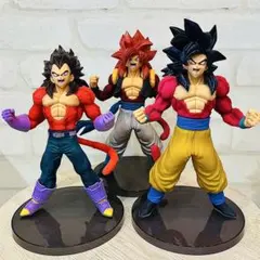 ドラゴンボール GTブラッドオブサイヤン 3体　超サイヤ人4悟空ベジータゴジータ