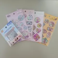[正規品]　セリア　ウォーターシール★ディズニー　トイストーリーフレークシール