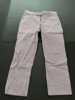 INCOTEX SLOWEAR 綿パンツ　チェック柄 44