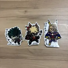 僕のヒーローアカデミア ステッカー 3枚セット