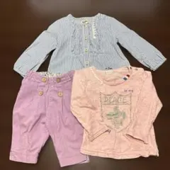 RAG MART 長袖シャツとパンツセット　サイズ90