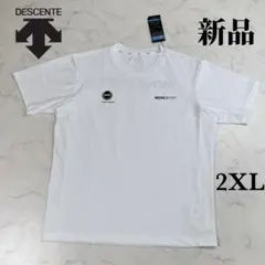 新品　DESCENTE メンズ 半袖機能Tシャツ ゴルフ　2XLサイズのサムネイル