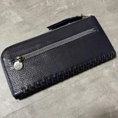 新品定価:17,600円　Peram 日本製　本革ロングウォレット