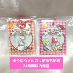 サンリオキャラクターズ シャカシャカフレークシール風チャーム マイメロ キティ