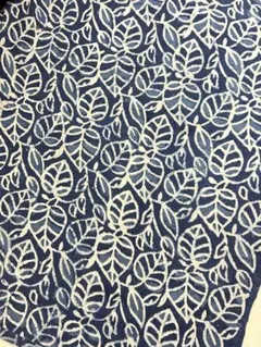 no. 1838 ブロックプリント インディゴ