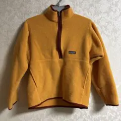 【最終値下げ】patagonia ハーフジップ フリースジャケット オレンジ