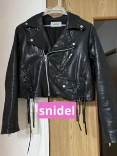 スナイデル　ライダースジャケット
