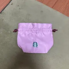 スターバックス 巾着袋 ピンク ポーチ限定品
