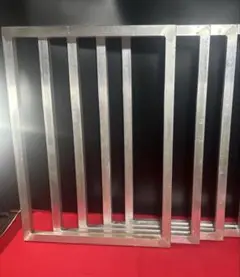 シルクスクリーン アルミ枠 3枚セット 中古／メッシュなし ② - メルカリ