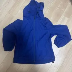 青いフード付きジャケット　FieldCore ワークマン