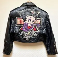 MONTANA TOONS BETTY BOOP レザージャケット タグ付き - メルカリ