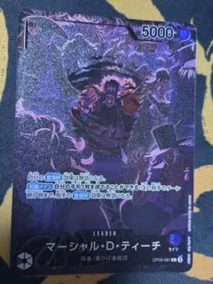 2ndAnniversary set マーシャル・D・ティーチ リーダーパラレル