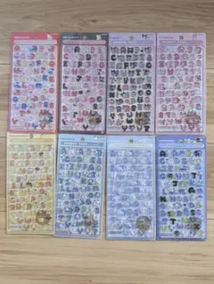 【国内正規品】ボンボンドロップシール サンリオ moji 文字 コンプリート