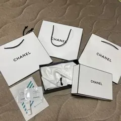 CHANEL ショップ袋 箱 プレゼント サンプル ルブランセラム