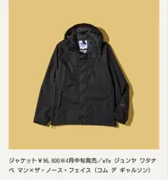 低*圧様 eYe ジュンヤワタナベ マンナイロンジャケット