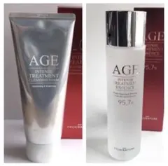 【新品】フロムネイチャーAGE エッセンス(化粧水)150ml &洗顔料