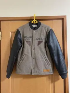 限定価格❗️フラットヘッド RJB 袖革スタジャン40ブラック 限定価格❗️フラットヘッド RJB 袖革スタジャン40ブラック