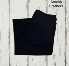 ひ*ー様 Brooks Brothers ウール　スラックス　スーツ地　ブラック