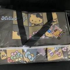 サンリオ　 日焼けキティ　保温 保冷 BIGマルチバッグ　ギャル　ヒョウ柄