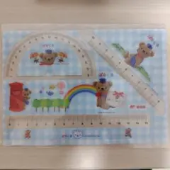 ぽすくま 定規セット 日本郵便
