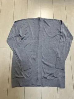 ユニクロ　長袖カーディガン　グレー