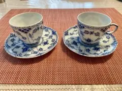   ブルーフルーテッド 湯呑み4客セット Royal Copenhagen ブルーフルーテッド 湯呑み4客セット - メルカリ