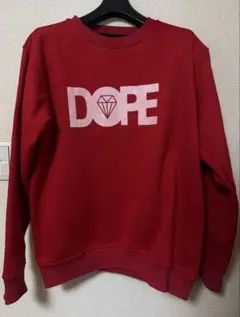 DOPE 赤 裏起毛スウェット！のサムネイル
