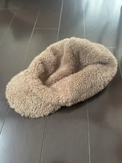 ボアキャップ モコモコ ベージュ