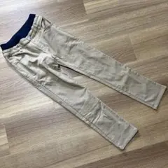 ベージュ ストレッチ　裏起毛パンツのサムネイル