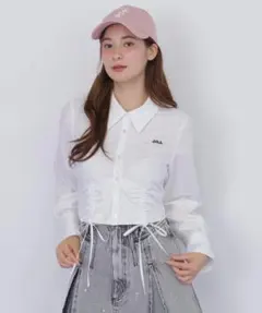 JILL by JILL STUART ドロストシャツ ホワイトのサムネイル