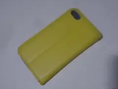 iPod Touch(第5世代以降)用 ケース 手帳型 イエロー
