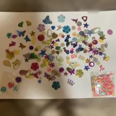 カラフルなスパンコールセット