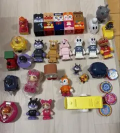 アンパンマン　ブロック　フィギュア　人形 セット
