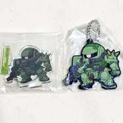 ジークアクス アクリルスタンド カプセルラバーマスコット 2点セット