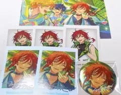 あんスタ 逆先夏目 10th 展示会 缶バッジ ぱしゃっつ 特典 ポストカード