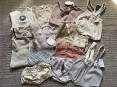 70 80 まとめ売り　13点　ほぼバースデイ　新品　着1美品含む　ロンパース