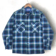 60s PENDLETON ペンドルトン ボードシャツ オンブレ M 開襟 - メルカリ