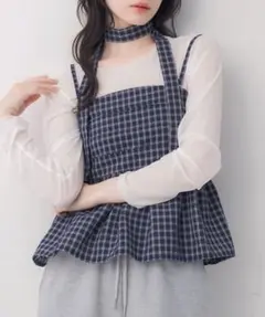 【セットアイテム】タイ付ビスチェ＆インナーSETのサムネイル