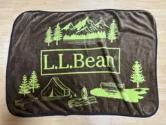 L.L.Bean フリースブランケット キャンプ柄のサムネイル
