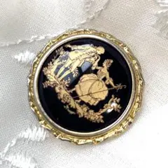 LIMOGES CASTEL リモージュ ゴールド ブローチ ネックレストップ❷のサムネイル