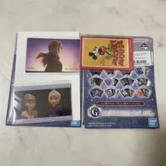 ディズニー　一番くじ　ステッカー　３セット