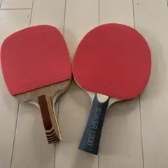 バタフライ　卓球ラケット　2本セット