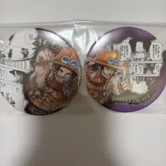 ONEPIECEポートガス・D・エース缶バッジ HEROES2個セット