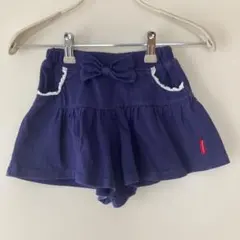 110㎝　ムージョンジョン　短パン　ハーフパンツ　ショートパンツ　リボン　キッズ