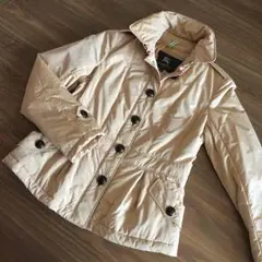 バーバリー 38 美品 ダウンジャケット