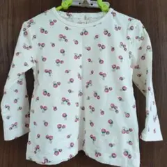 (中古品)　キムラタン　Biquette Club 木苺柄 Tシャツ 95cmのサムネイル
