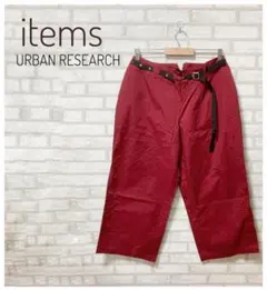 times URBAN RESEARCH レディース カジュアルパンツ F 赤
