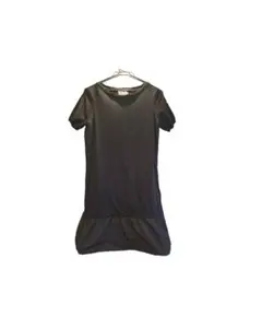 MONCLER ブラック 半袖ワンピース