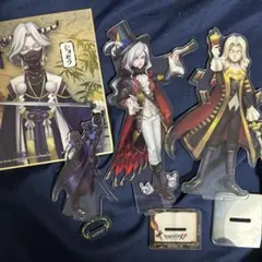 identityV アクリルスタンド 3体セット　色紙付