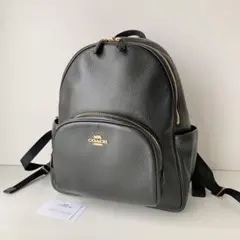 COACH コーチ　コートバックパック　リュックサック　レザー　レディース　新品のサムネイル